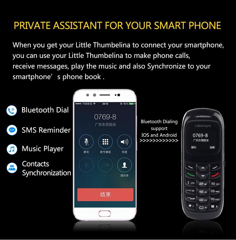 L8Star Bm70 Bluetooth Mini Mobile Phone Outdoor Bluetooth Dialer Universal Wireless Headphone