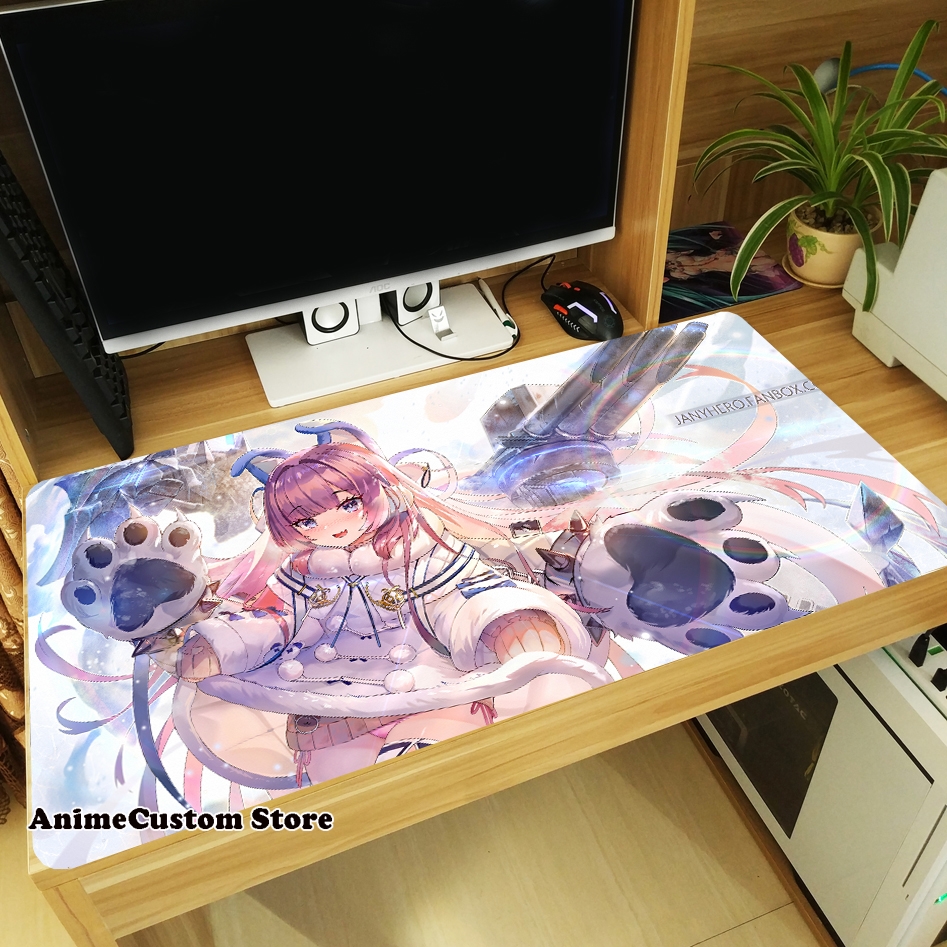 Anime azur lane perseus Cosplay Mat Mouse Pad Oversize Mat Otaku Gift 40*70cm 