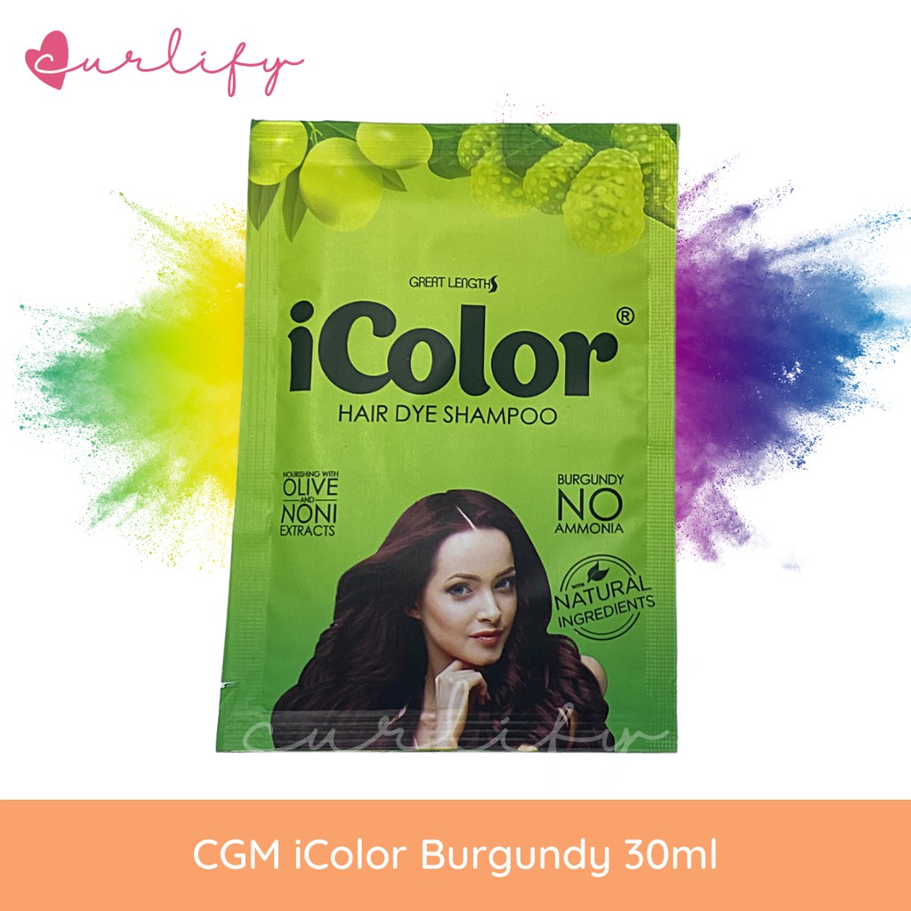 CGM iColor Hair Dye Shampoo 30ml Lazada PH