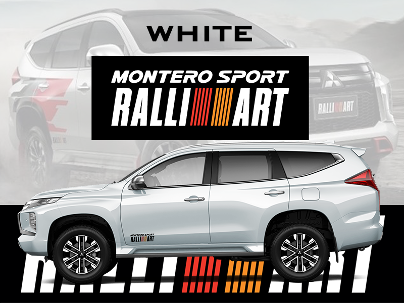 MONTERO SPORTS RALLIART STICKER SET (2 pcs.) Lazada PH