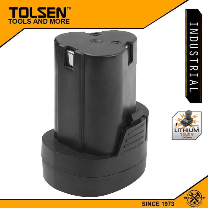 Tolsen LITHIUM Extra Battery Pack For 79013 (1300 Mah 10.8V) 79014 ...