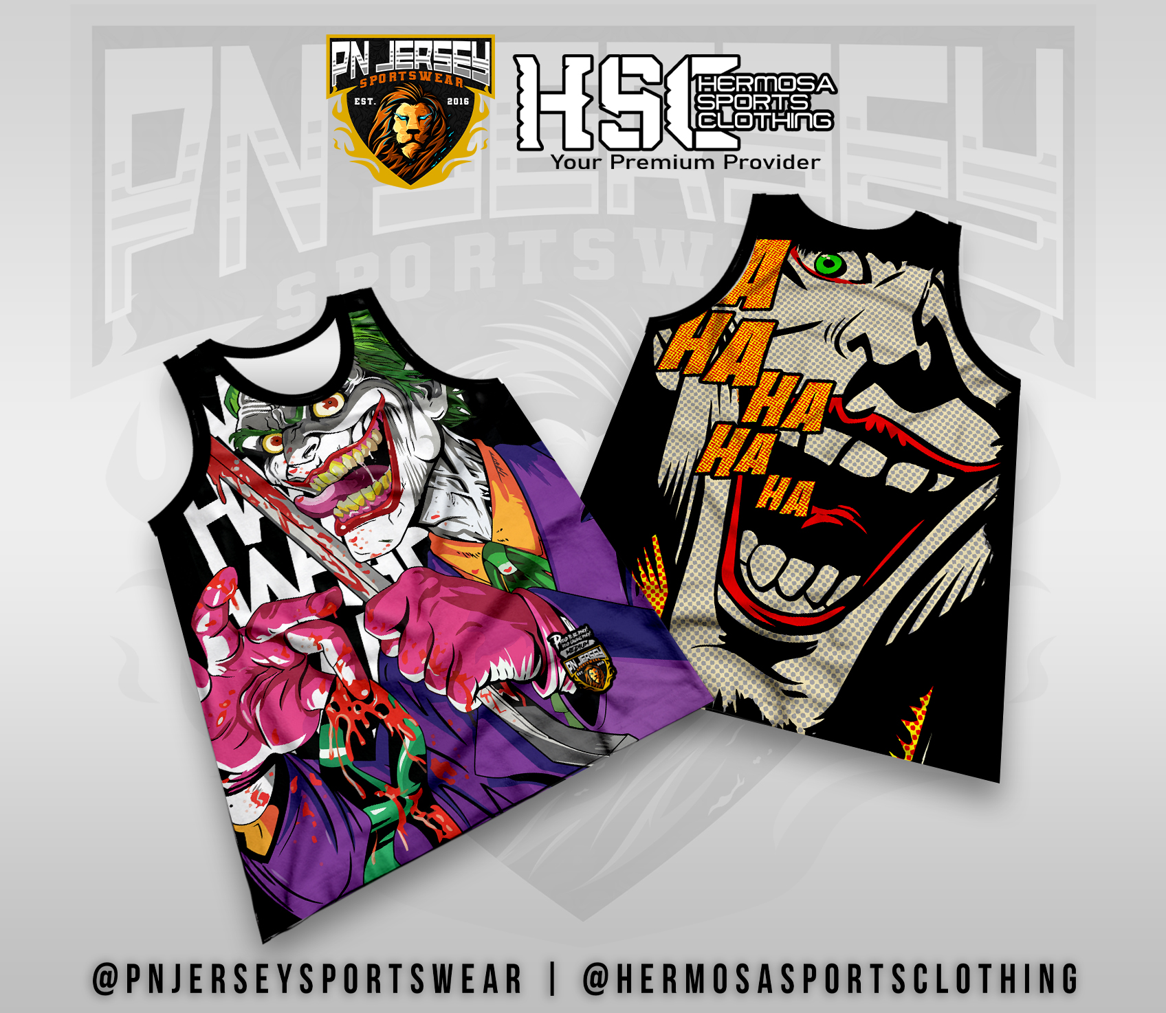 pn jersey sportswear ; HALLOWEEN ( black) upper jersey for boys and