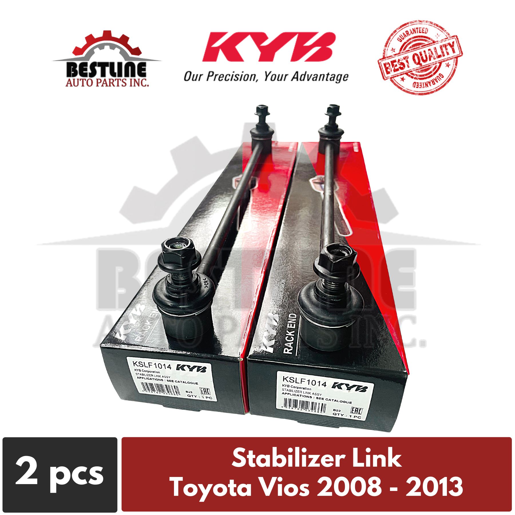 Stabilizer Link (Front Left and Right) for Toyota Vios Second Generation 2008 to 2013 Batman