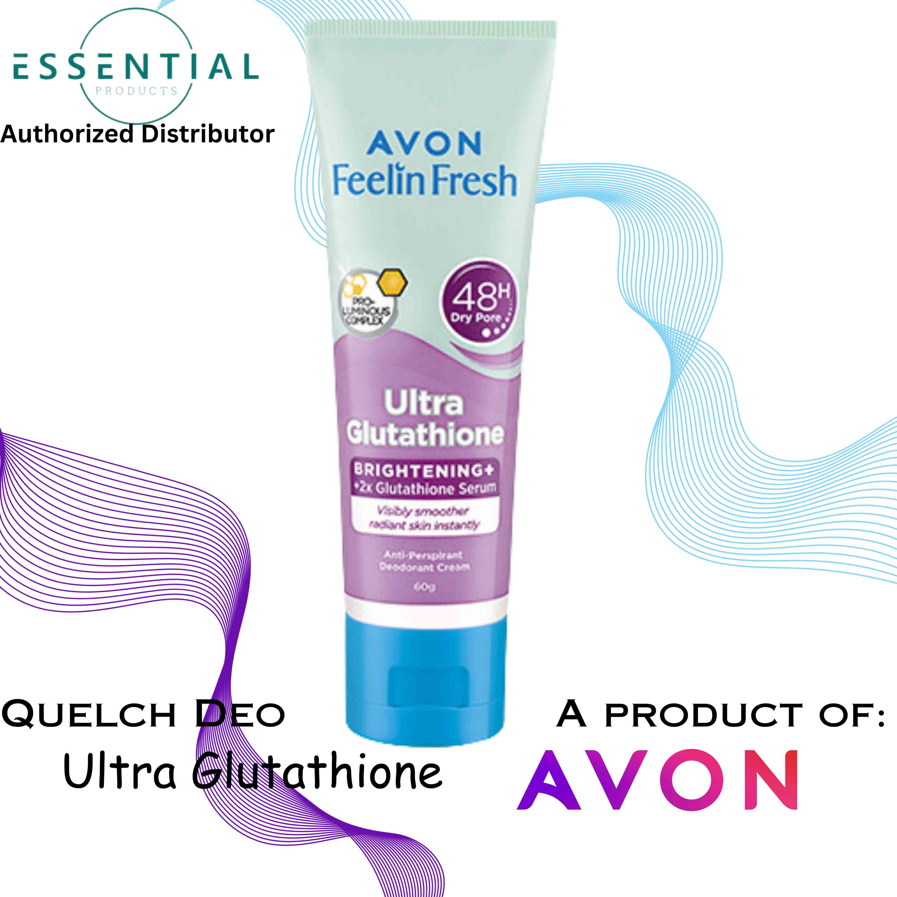 avon glutathione cream feelin fresh ultra 55g : Buy Online at Best Price in KSA Avon Feelin Fresh Quelch Ultra