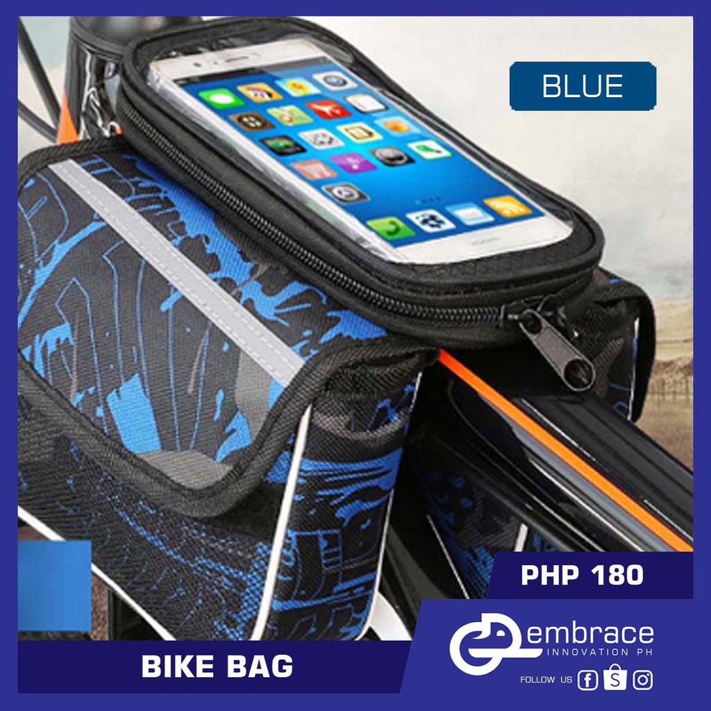 Bike Bag Phone Holder Bike Accessories Water repellent Fabric