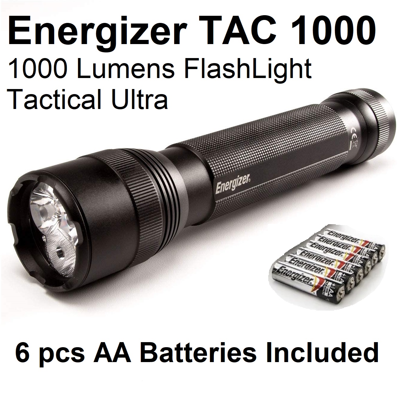 Energizer Tactical LED Torch TAC 1000 Ultra Tactical Flashlight AA  Batteries Included 1000 Lumens Energizer PMHT61 Flash Light Lazada PH