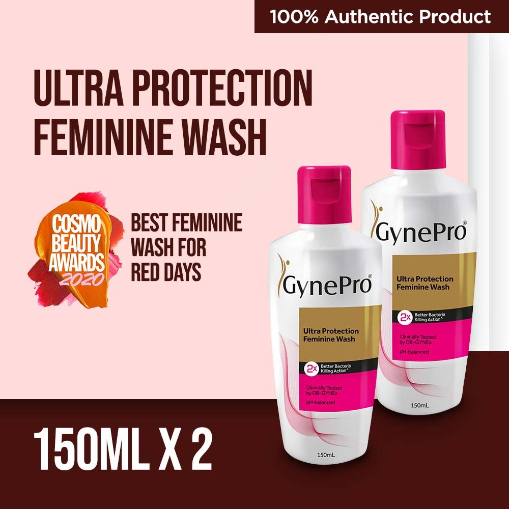 GynePro Ultra Protection Feminine Wash 150mL x2 Lazada PH