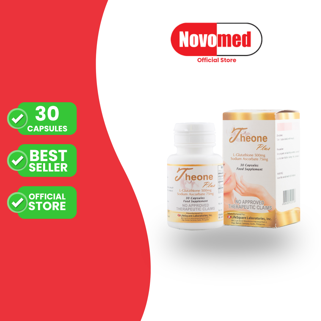 Theone Plus (L- Glutathione + Sodium Ascorbate) - To Improve Skin Elasticity