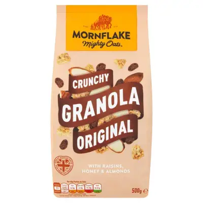 Mornflake Mighty Oats Crunchy Granola Original 500g