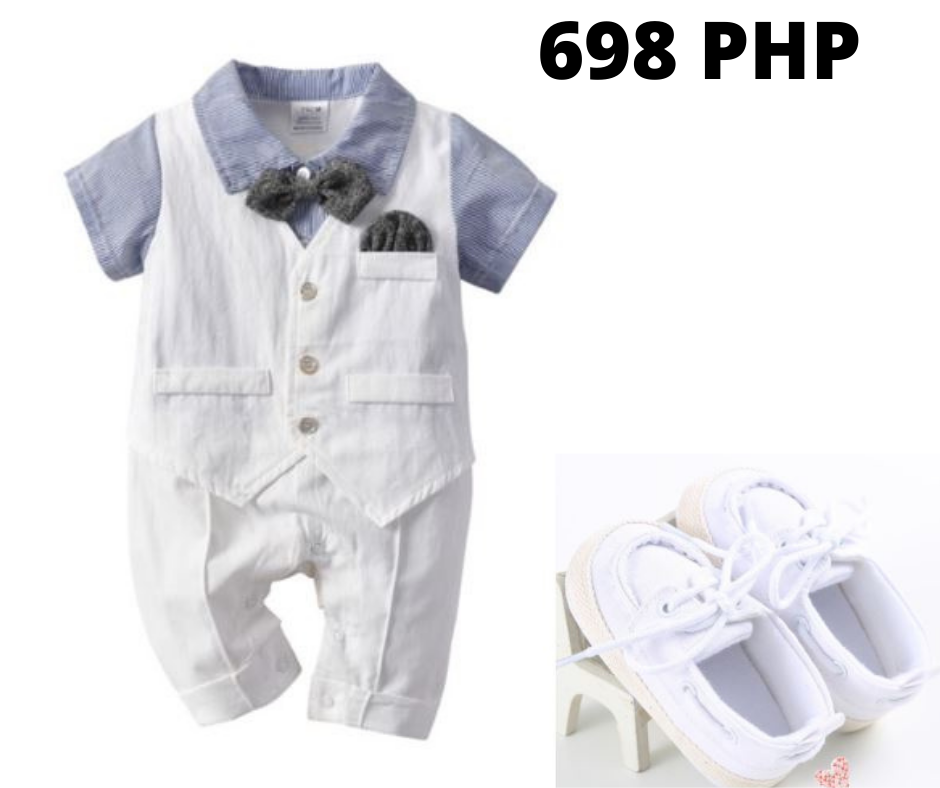 boys white overalls