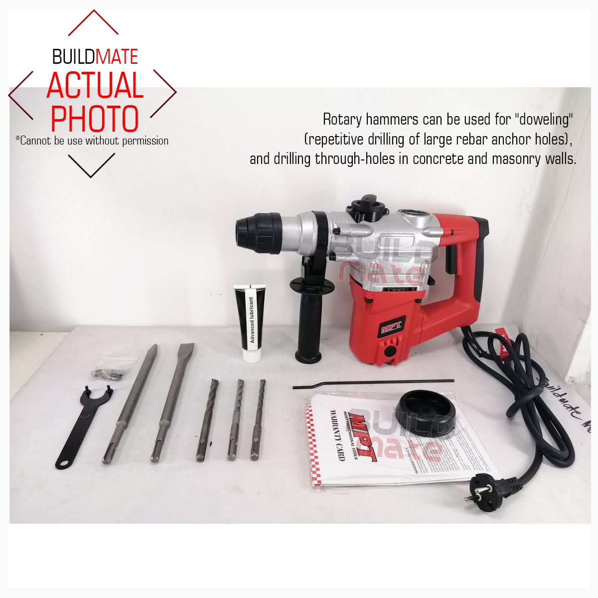 MPT Rotary Hammer Chipping Gun Drill 1050W MRH2603 Most