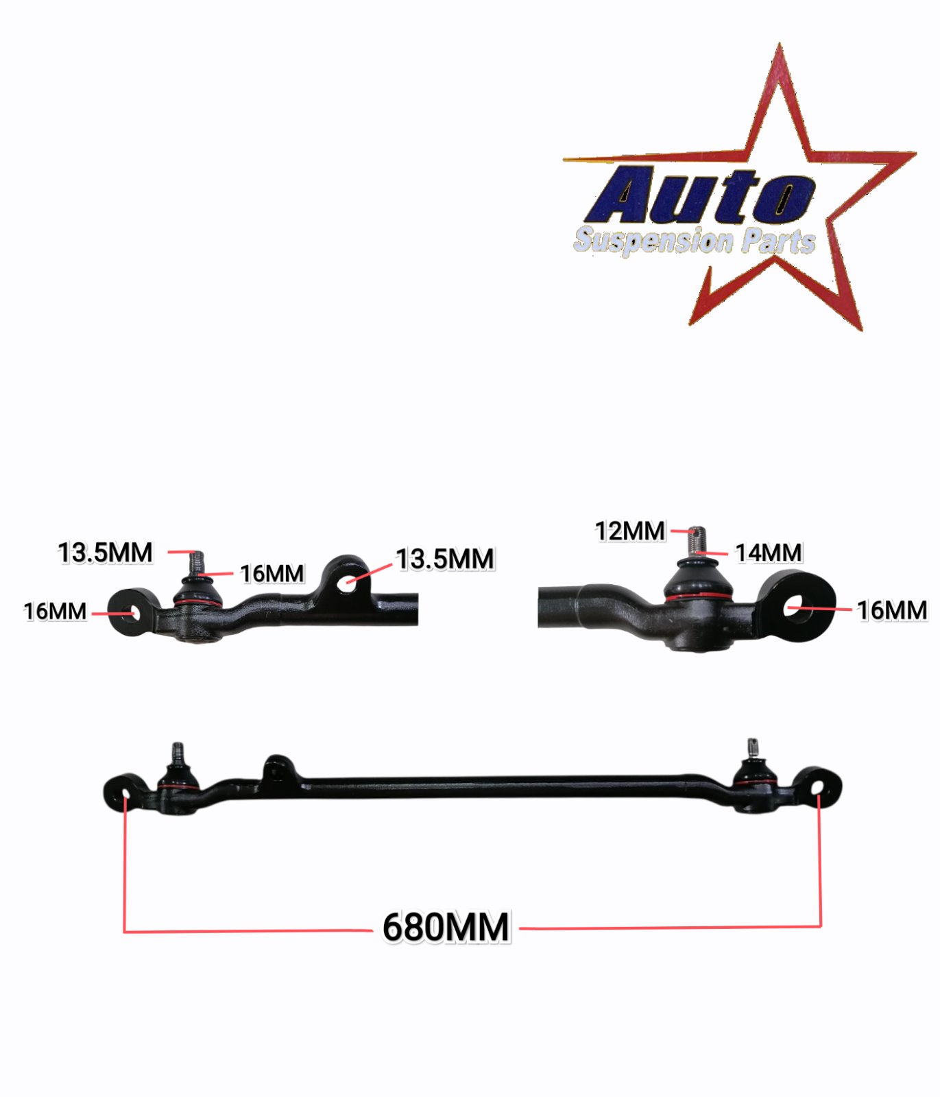 CENTER LINK ( 8943892101 ) ISUZU CROSSWIND / FUEGO / FASTER TFR