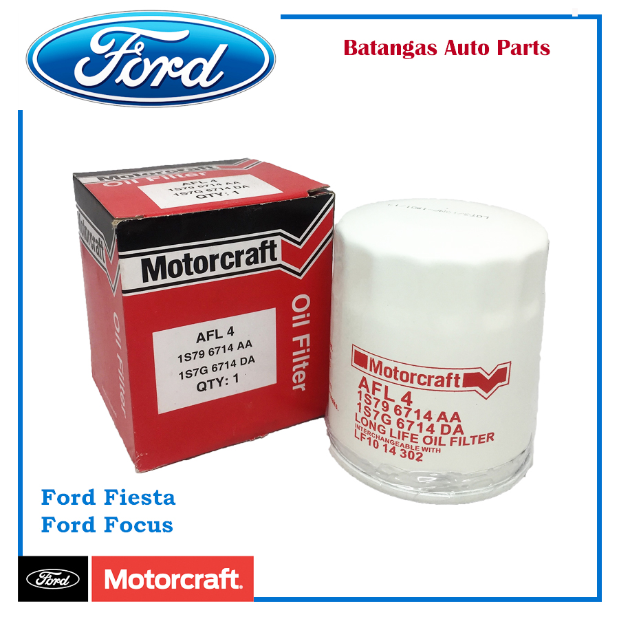 MOTORCRAFT OIL FILTER FOR FORD FIESTA 20042008/FOCUS 20052011 Lazada PH