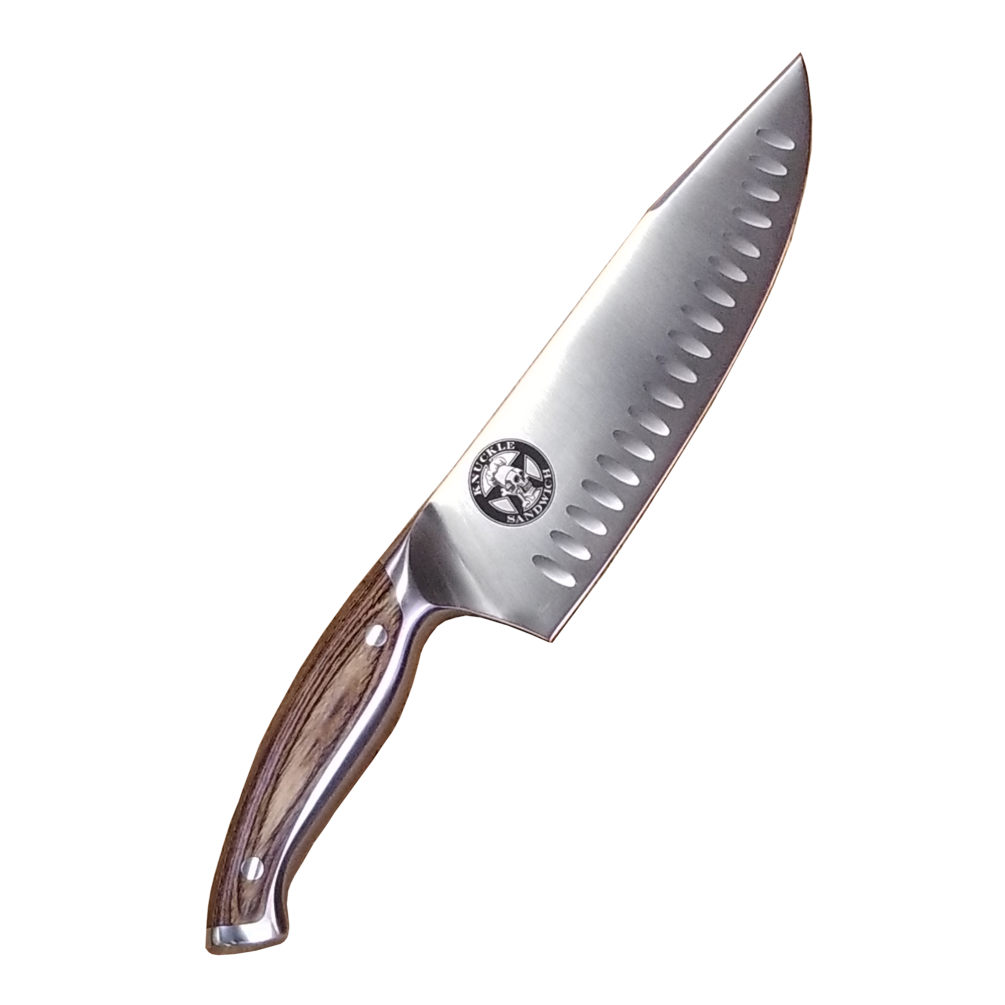 Guy Fieri Knuckle Sandwich 8 Chef's Knife #8081 Pakkawood and