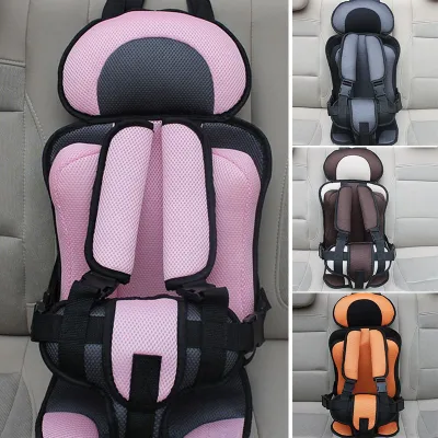 Kids Safe Seat Portable Baby Safety Seat Car Baby Car Safety Seat Child Cushion Carrier 8 colors Size（Large）