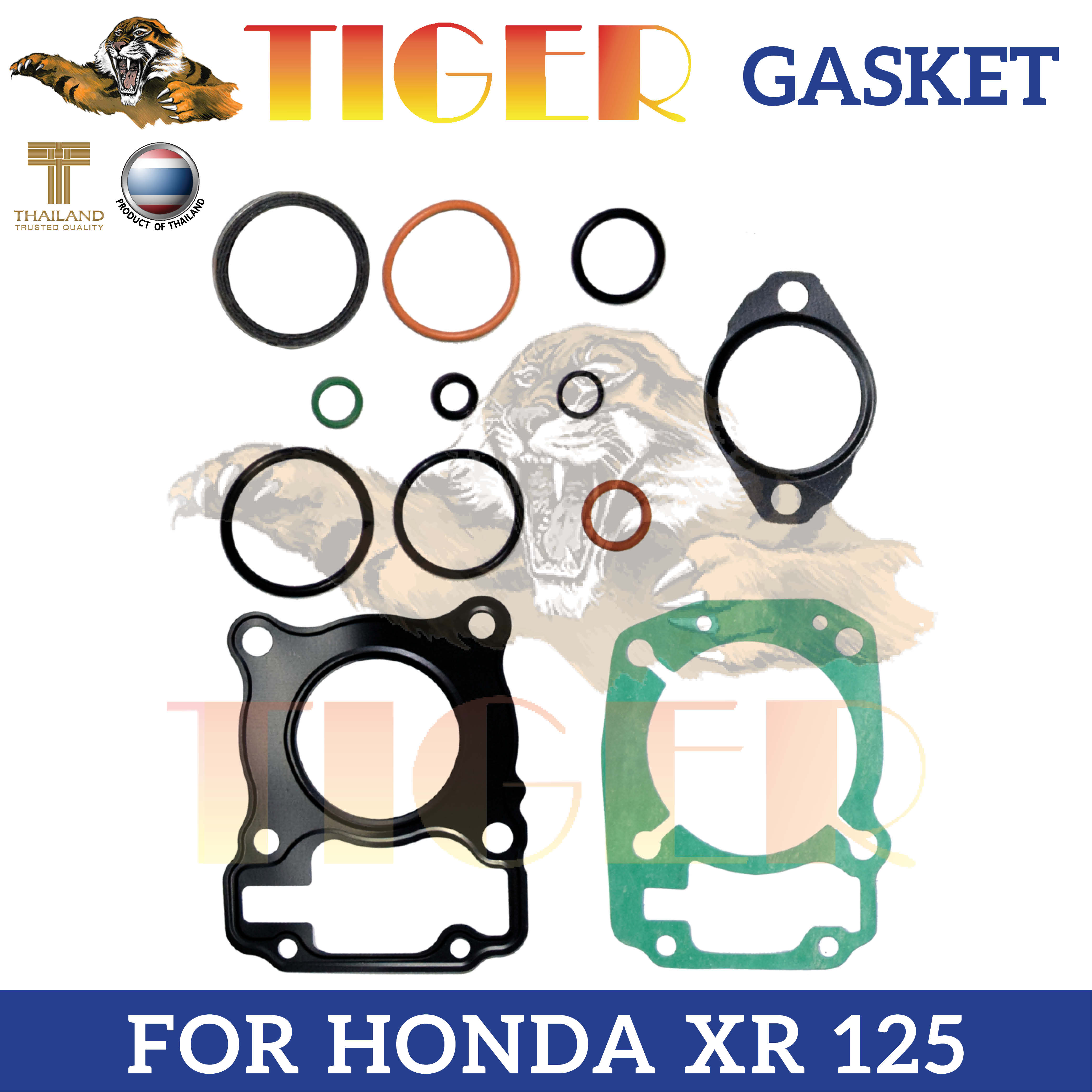 XR125 TIGER Top Gasket Set [Cylinder Head & Block Set] (100 Made in