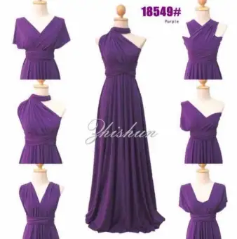 infinity dress different style