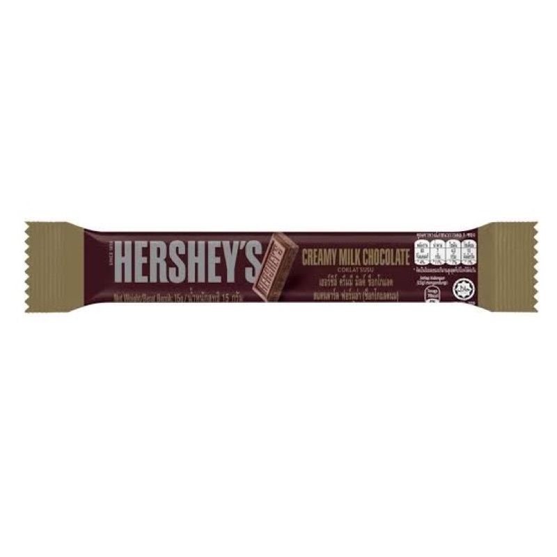 Hershey’s Bar 15g Cookies N Creme/ Milk Chocolate Lazada PH
