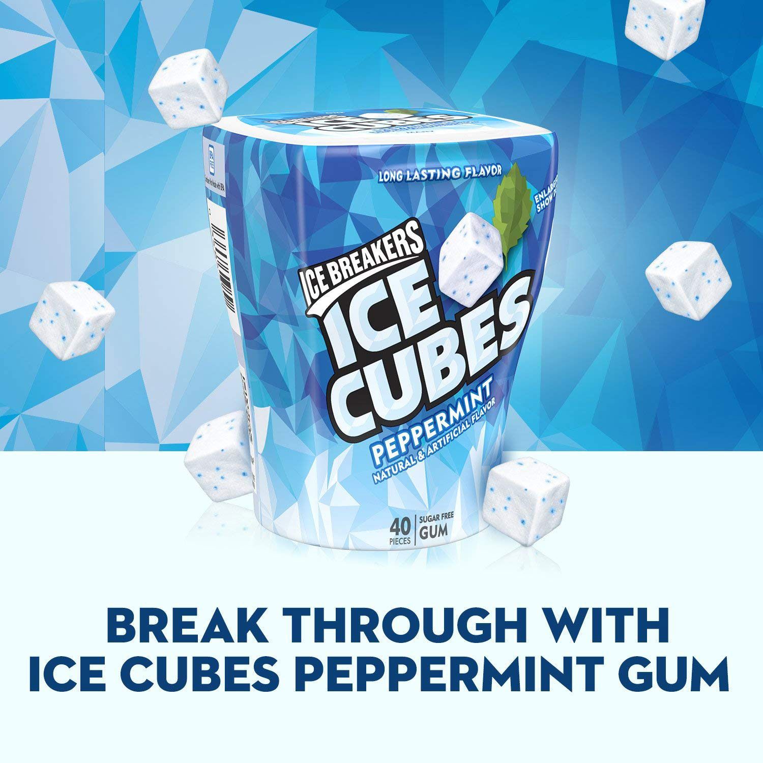 Ice Breakers, Ice Cubes Sugar Free Gum, Wintergreen Lazada PH