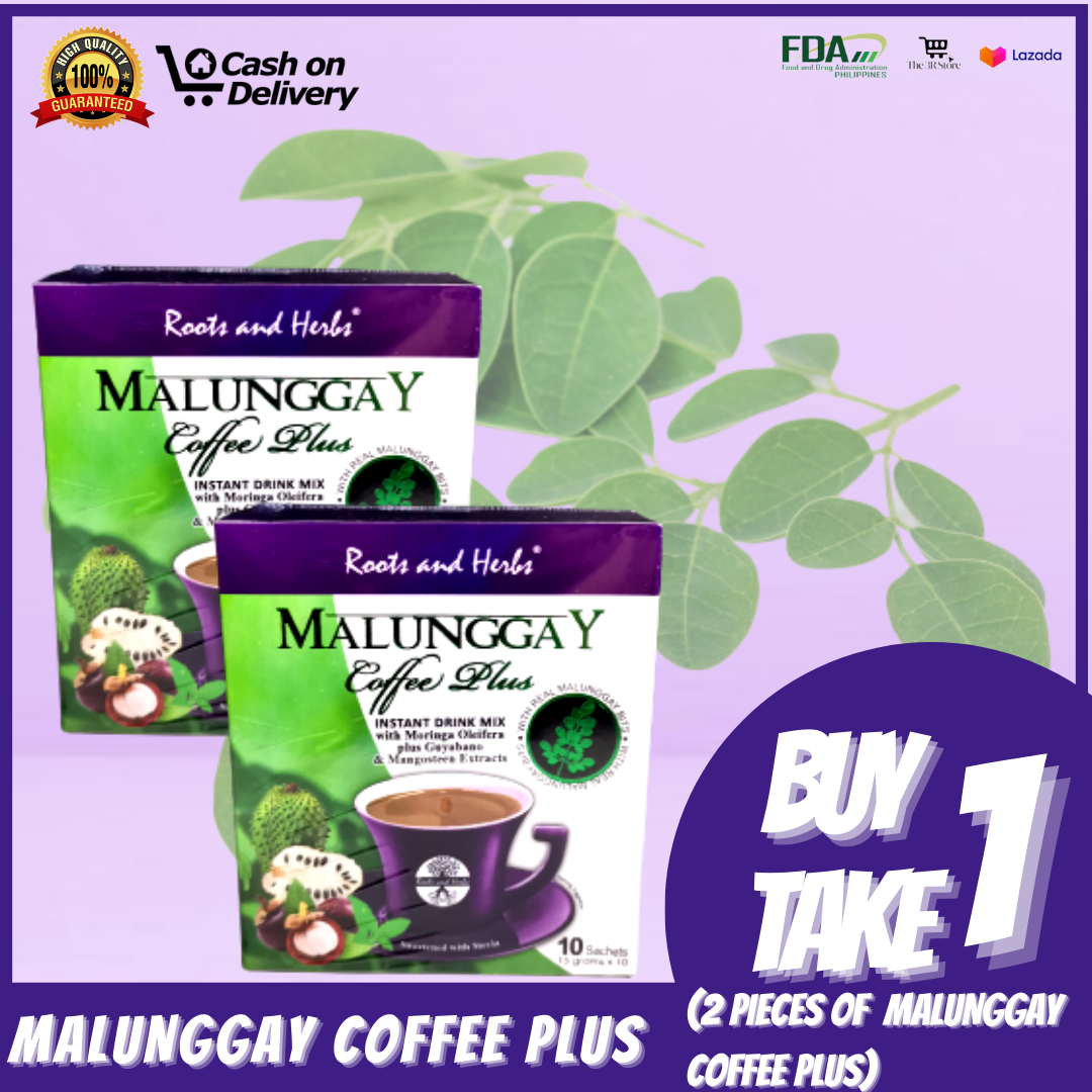 😍 Buy 1 Take 1 Original MALUNGGAY COFFEE PLUS Roots and Herbs