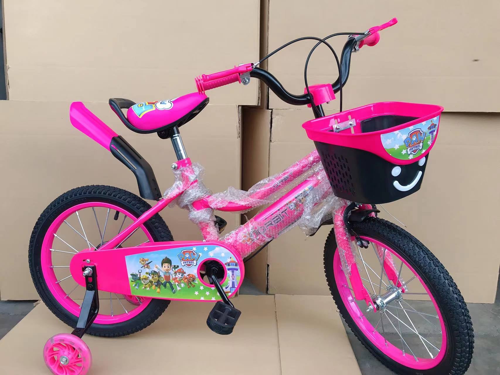 Paw patrol bike for kids size16/12 good for 4 to 9 year old kids