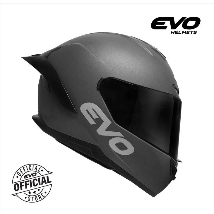 evo helmet full face black