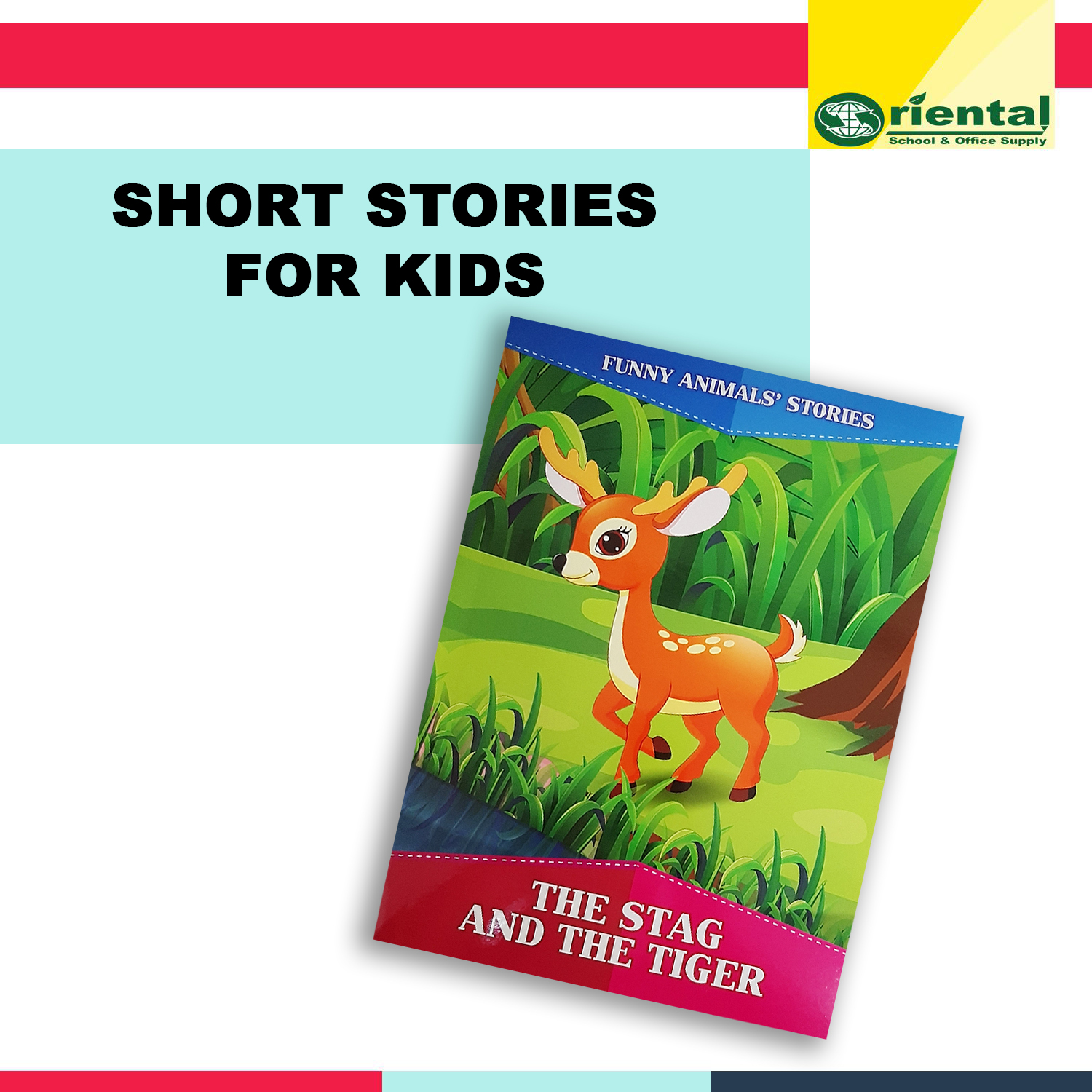 Short Stories for Kids in Big Books - Funny Animals Story for Children -  Favorite Fairy Tales of all Times - Fable and Parable Stories - Early  Learning Educational Purposes for Toddlers -