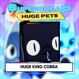 Huge King Cobra ▪️UNTRANSFERRED▪️Roblox PSX Pet Simulator X ✨ + 5 BILL 💎