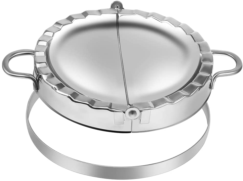 PAMISO 6" Large Empanada Press/Maker with 7" Dough Cutter Circle