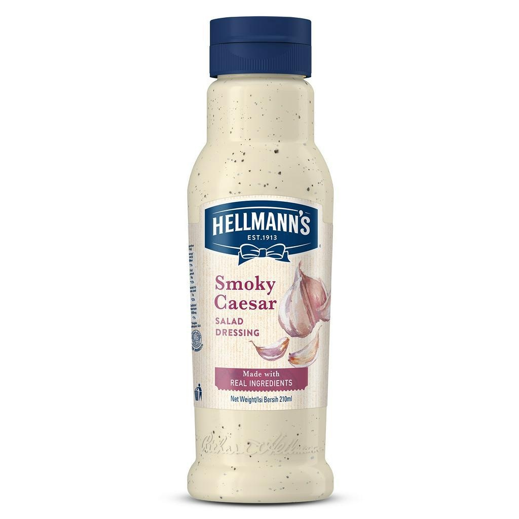 Hellmanns Real Mayonnaise 280 ml x Hellmanns Salad Dressing Ceasar with
