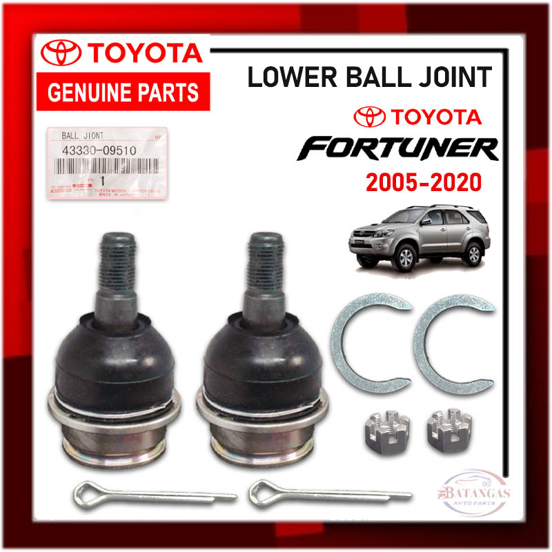 TOYOTA GENUINE LOWER BALL JOINT TOYOTA FORTUNER 20052020 (2PCS) PART