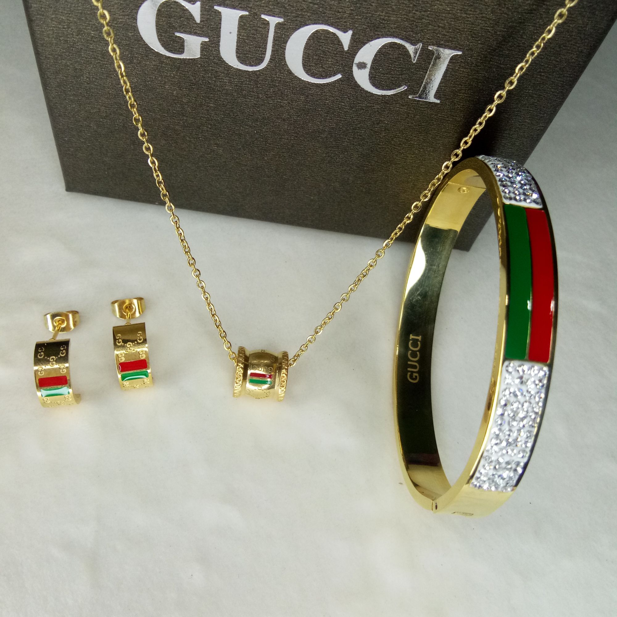 gucci jewellery set