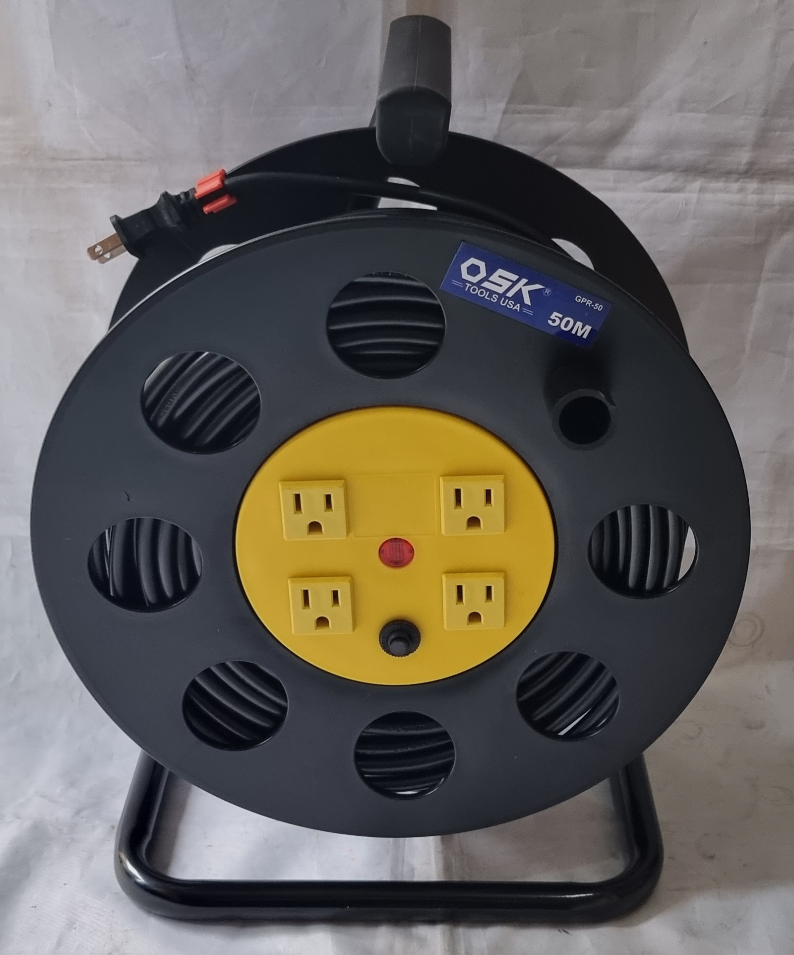 OSK GPR-50 Extension Cord Cable Reel 50 meters (4 Outlets