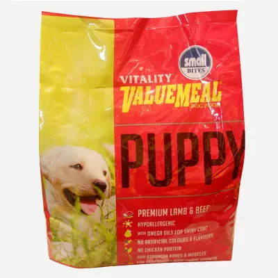 VITALITY VALUE MEAL PUPPY SMALL BITES 3KG