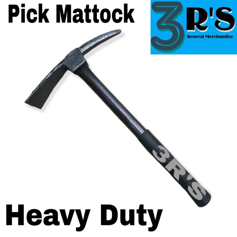 Gardening l Pick Mattock (Piko) Heavy Duty 1PC By 3R'S General