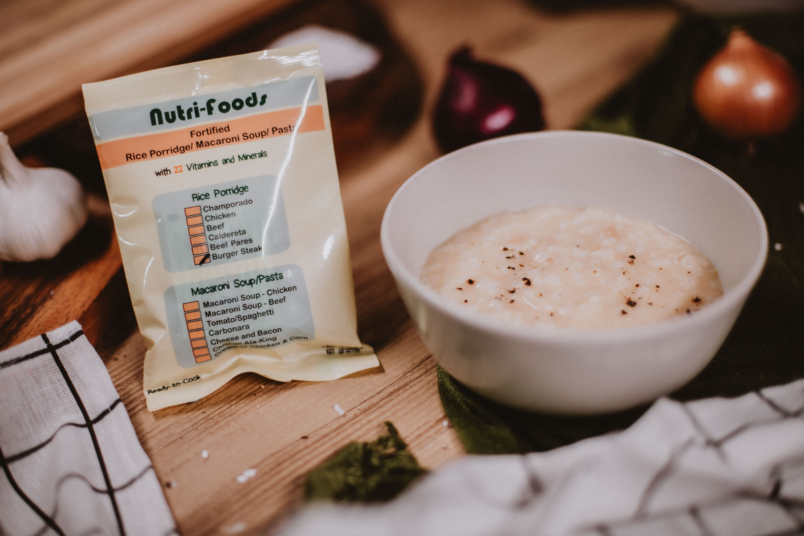 NutriFoods Rice Porridge ( Burgersteak) Lazada PH