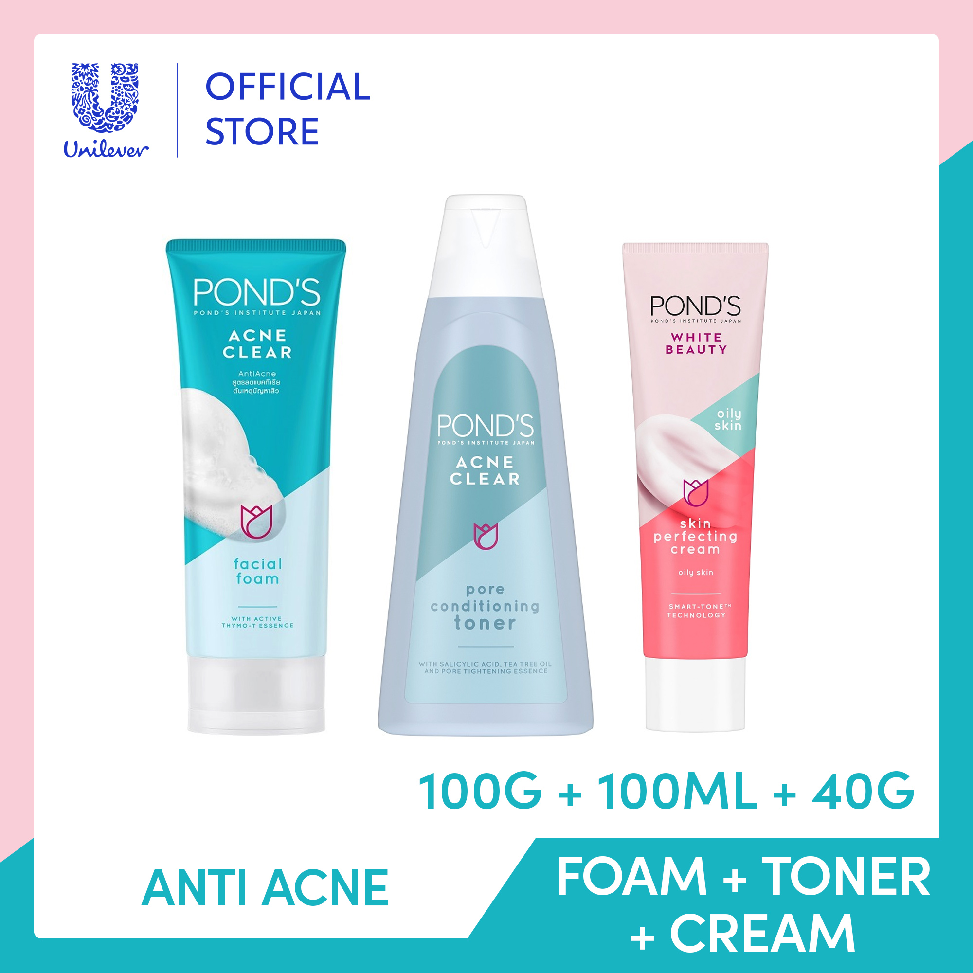 ponds anti acne toner