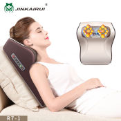 Jinkairui Neck Massager: Electric Shiatsu Massage Pillow for Back and Body