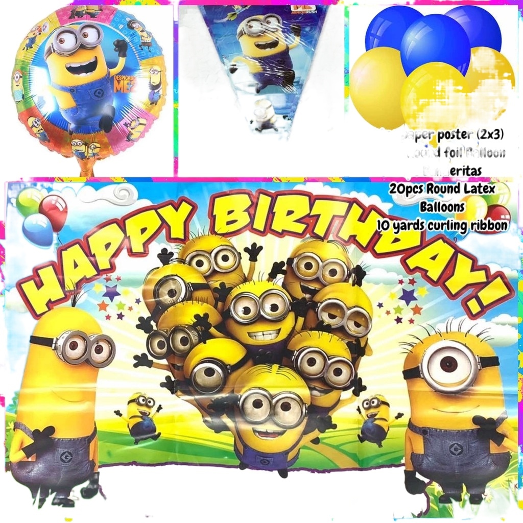 Affordable birthday party theme banner set Theme Banner set | Lazada PH