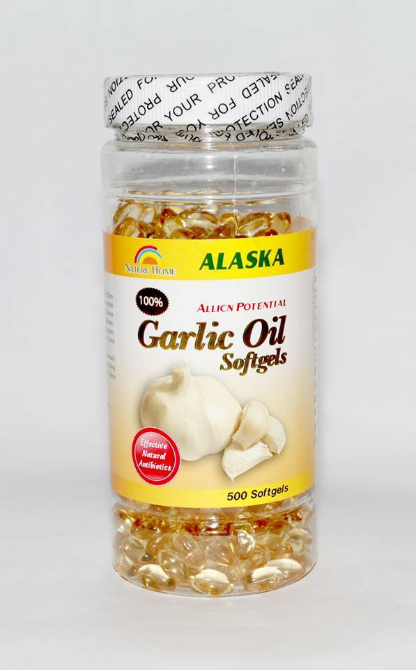 [LUXURY VHEAUTY] Original Alaska Garlic Oil Softgel Capsules Big 1500mg