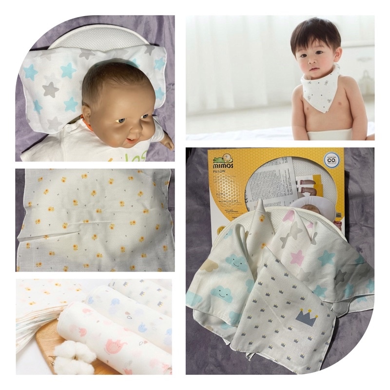 Mimos Pillow is the only medical grade baby to prevent correct flat head syndrome of babies