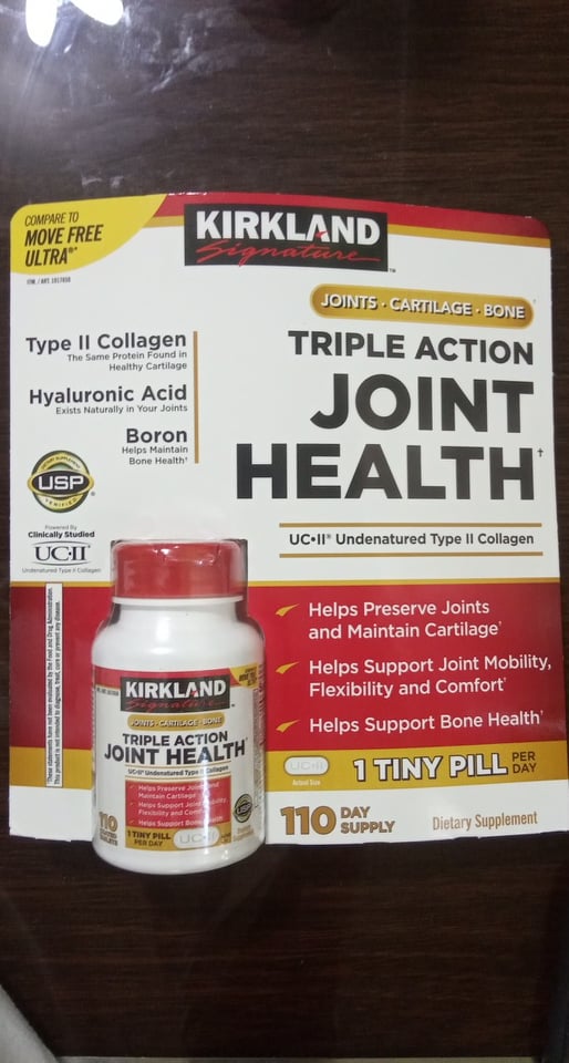 Kirkland Signature Triple Action Joint Health, 110 Tablets