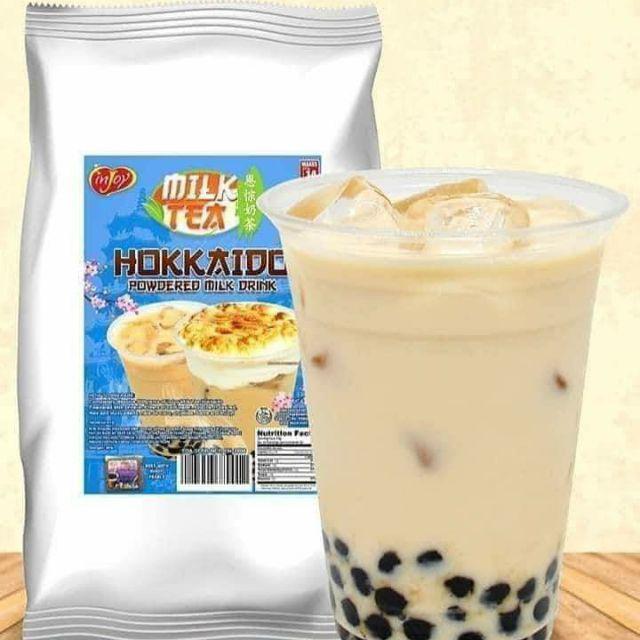 Injoy milktea 500g Wintermelon Taro Matcha Okinawa Hokkaido Chocolate