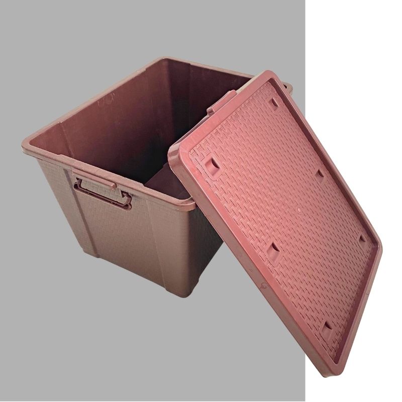 125 Liter High Qualiy XL Plastic Storage Box With Cover/C06045 Lazada PH