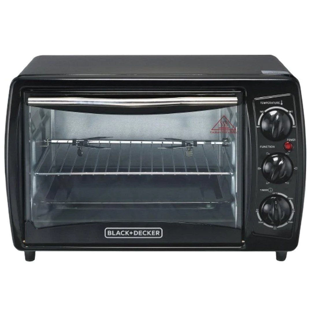 Black Decker Toaster Oven with Rotisserie 19L Lazada PH