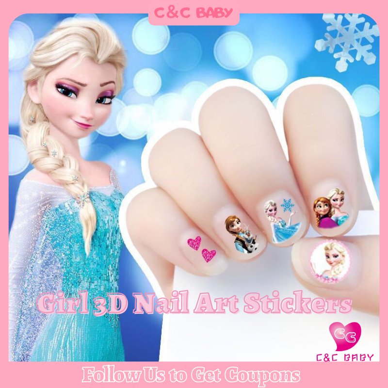 Elesa Miracle Kids Nail Stickers for Little Girl Nirl Art Decals Party  Favor Pretend Play Princess Jewelry 480 Nails : Amazon.in: Toys & Games