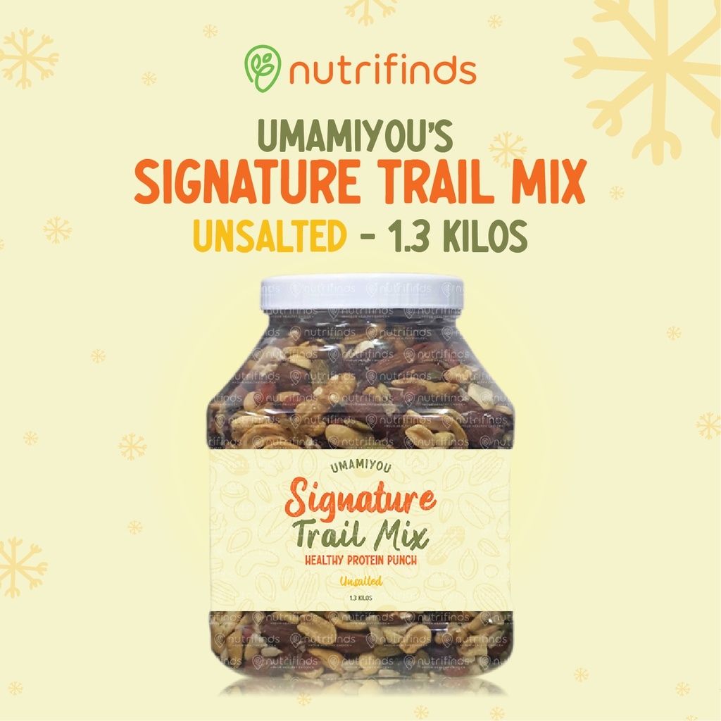 UMAMIYOU's Signature Trail Mix UNSALTED By Nutrifinds Lazada PH