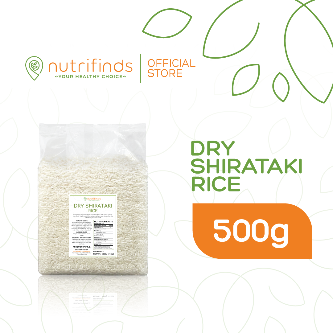 Nutrifinds® Dry Shirataki Rice (Rice Alternative) Lazada PH