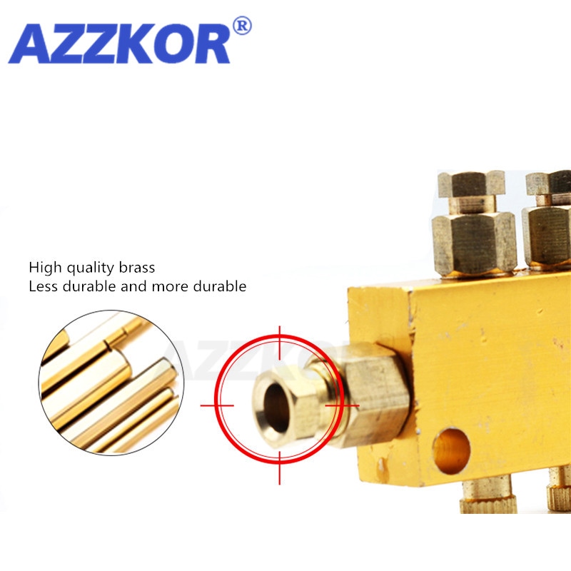 Pneumatic Adjustable Oil Distributor and Lubrication System