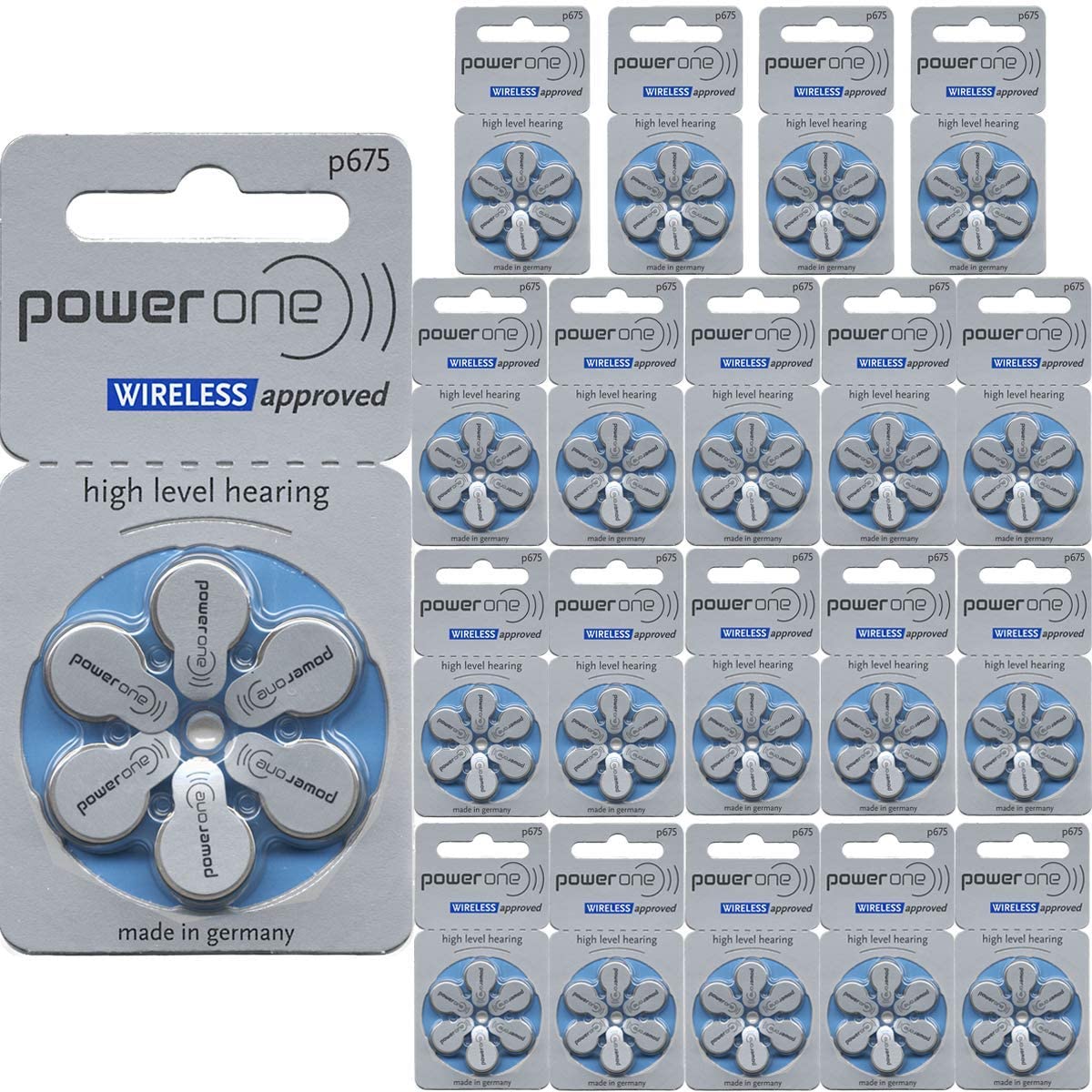 Power One Wireless p675 Hearing Aid Batteries, Pack of 120 Lazada PH